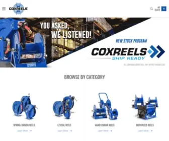 Coxreels.com(Coxreels®) Screenshot