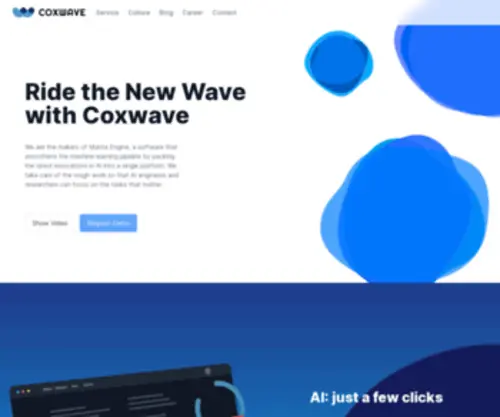 Coxwave.com(Coxwave) Screenshot