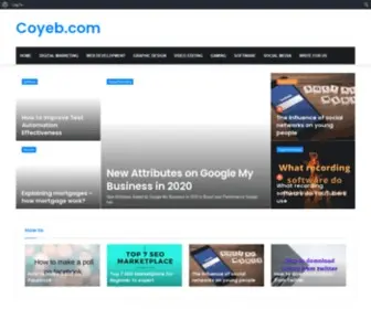 Coyeb.com(Blog) Screenshot