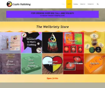 Coyhispublishing.com(Coyhis Publishing) Screenshot