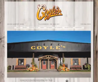 CoylescountryStore.com(Coyle's Country Store) Screenshot