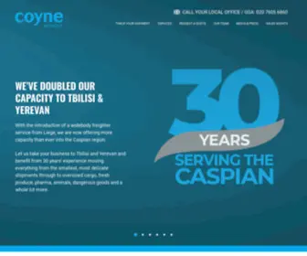 Coyneair.com(Coyne Airways) Screenshot