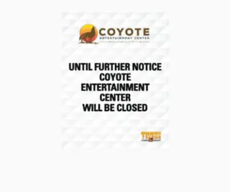 Coyote-EC.com(Coyote Entertainment Center) Screenshot