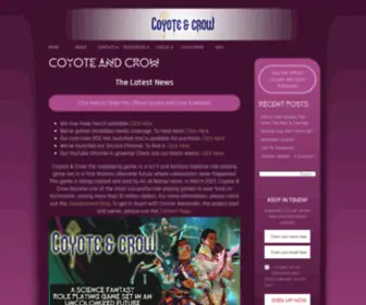 Coyoteandcrow.net(Coyote & Crow) Screenshot