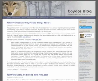 Coyoteblog.com(Coyote Blog) Screenshot