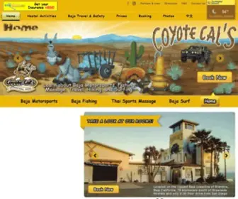 Coyotecals.com(Coyote Cal's) Screenshot