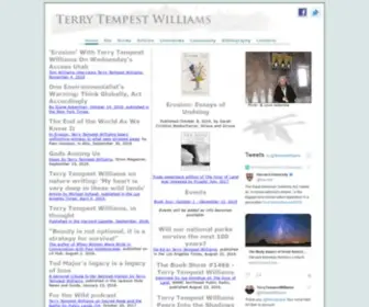 Coyoteclan.com(Terry Tempest Williams) Screenshot