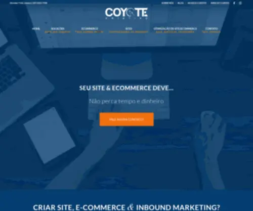 Coyotecriativo.com(Coyote Criativo) Screenshot