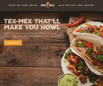 Coyotegrille.com(Best Authentic Mexican Restaurant Fairfax VA) Screenshot