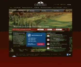 Coyotehillsgc.com(Coyote Hills Golf Course) Screenshot