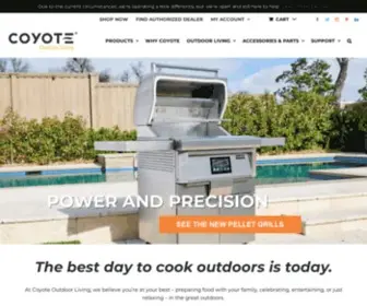 Coyoteoutdoor.com(Coyote Outdoor Living) Screenshot