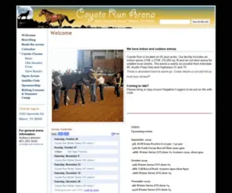 Coyoterunarena.net(Coyote Run) Screenshot