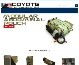 Coyotetacticalsolutions.com(Coyote Tactical Solutions) Screenshot