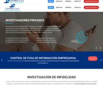Coyprot.com(Investigación) Screenshot