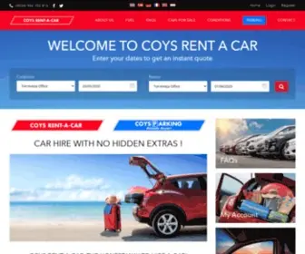 Coysrent-A-Car.com(Coys Rent) Screenshot