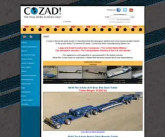 Cozadtrailers.com(Trailers) Screenshot