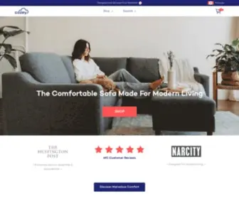 Cozey.ca(Canada’s First Sofa) Screenshot