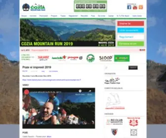 Coziamountainrun.ro(Cozia Mountain Run) Screenshot