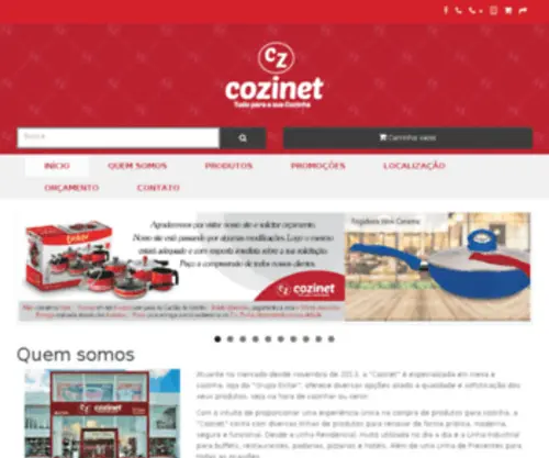 Cozinet.com.br(Utens) Screenshot
