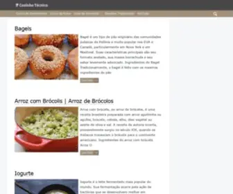Cozinhatecnica.com(Cozinha Técnica) Screenshot
