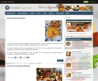 Cozinhatradicional.com(Cozinha Tradicional: gastronomia) Screenshot