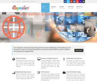 Cozmuler.com(Cozmuler Private Limited) Screenshot