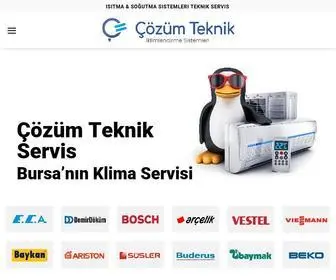 Cozum-Teknik.com(Klima Servisi) Screenshot