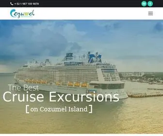 Cozumelbestexcursions.com(Cozumel Best Excursions) Screenshot