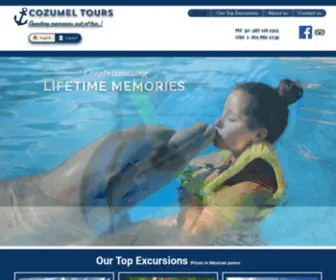 Cozumeltours-Excursions.com(Cozumel Tours) Screenshot