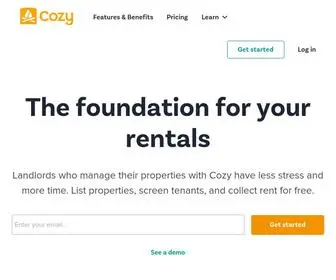 Cozy.co(Free property management software) Screenshot