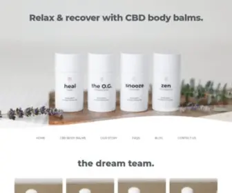 Cozycactusgoods.com(CBD Body Balms For Muscle Pain Relief) Screenshot