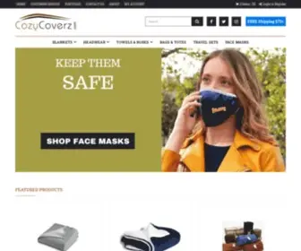 Cozycoverz.com(Throw Blankets) Screenshot