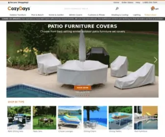 Cozydays.com(Online Patio Furniture Store for Outdoor Living) Screenshot