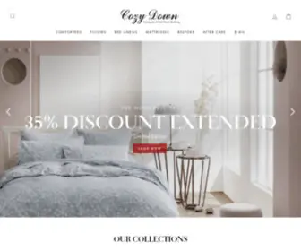 Cozydown.com(Cozy Down) Screenshot