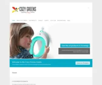 Cozygreens.com(Product page) Screenshot