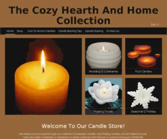 Cozyhearthandhome.com(Floating Candles for your pools) Screenshot