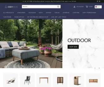 Cozymatic.com(Cozymatic for stylish furniture) Screenshot