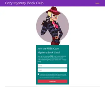 Cozymysterybookclub.com(Cozy Mystery Book Club) Screenshot