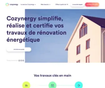 Cozynergy.com(Expert en rénovation énergétique) Screenshot