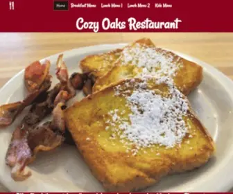 Cozyoaksrestaurant.com(Cozyoaksrestaurant) Screenshot