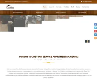 Cozyserviceapartments.in(Cozy INN serviced Apartments Nungambakkam chennai) Screenshot