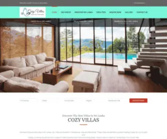 Cozyvillassrilanka.com(Cozy Villas) Screenshot
