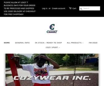 Cozywearinc.com(COZYWEAR INC) Screenshot