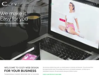 Cozywebdesign.co.uk(Top Web Design Agency Fulham London Company Website Designers London Web Design Company UK) Screenshot