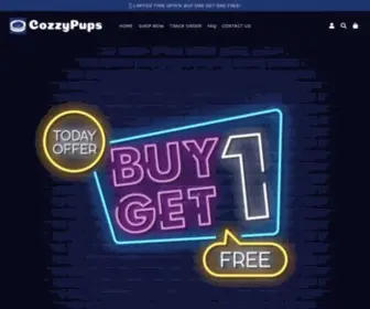 Cozzypups.com(Shop the best) Screenshot