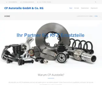 CP-Autoteile.de(Autoersatzteile) Screenshot