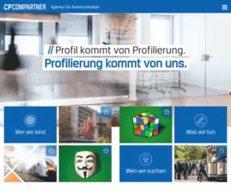 CP-Compartner.de(Agentur für Mehrwertkommunikation) Screenshot