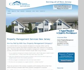 CP-Management.com(Corner Property Management) Screenshot