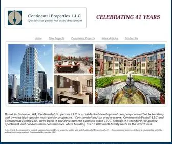 CP-RE.com(Continental Properties LLC) Screenshot