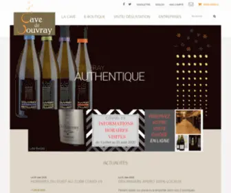 CP-Vouvray.com(Cave des producteurs de Vouvray) Screenshot